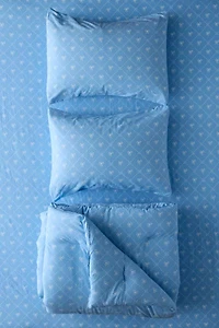 Eloise Bow Patterned Core Comforter Set