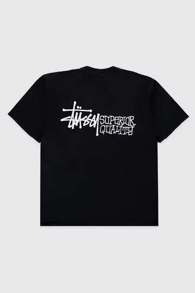 Stussy Superior Quality Pigment Dyed Graphic T-Shirt