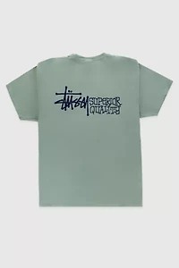 Stussy Superior Quality Pigment Dyed Graphic T-Shirt