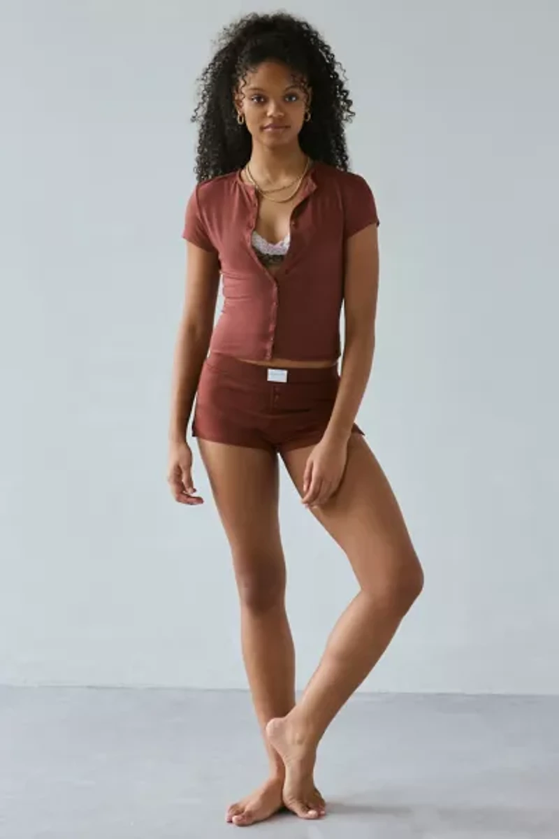 Out From Under Kiera Modern Sleep Short Sleeve Cardigan