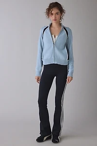 OBEY Lizzie Zip-Front Mock Neck Sweater