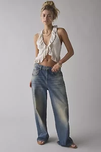 Kimchi Blue Solis Ruffle Racerback Vest