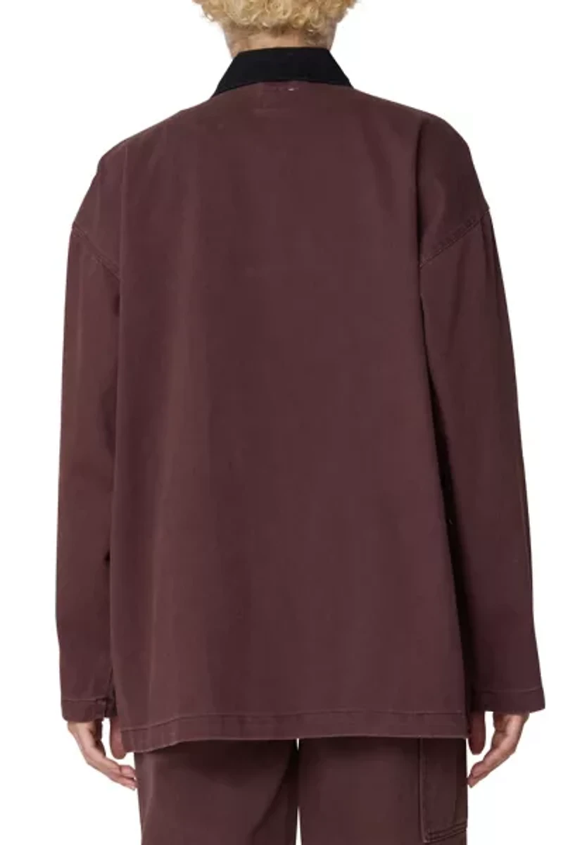 OBEY Fritz Oversized Denim Barn Jacket