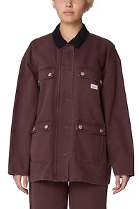 OBEY Fritz Oversized Denim Barn Jacket