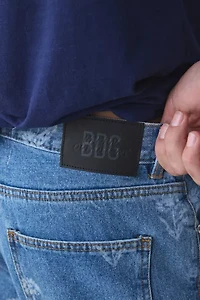 BDG Floral Pattern Baggy Skate Fit Jean