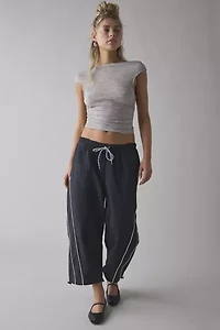 BDG Fast Track Low-Rise Cropped Nylon Pant