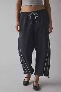 BDG Fast Track Low-Rise Cropped Nylon Pant