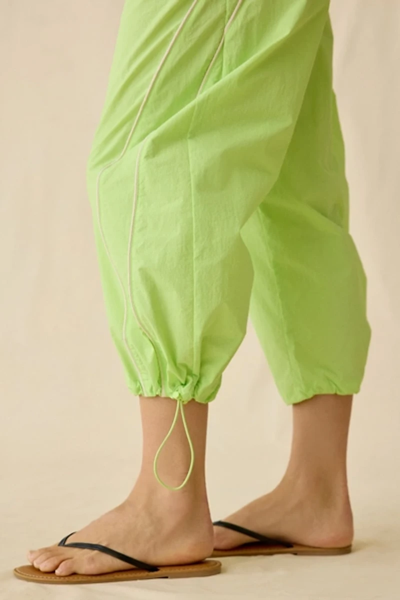 BDG Fast Track Low-Rise Cropped Nylon Pants