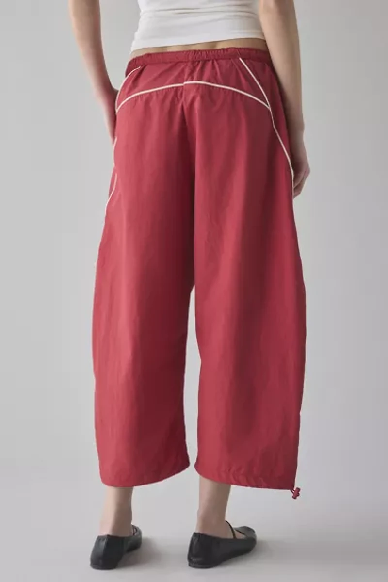 BDG Fast Track Low-Rise Cropped Nylon Pant
