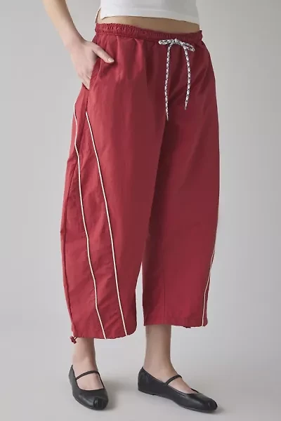 BDG Fast Track Low-Rise Cropped Nylon Pant