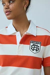 Starter Striped Short Sleeve Polo Shirt