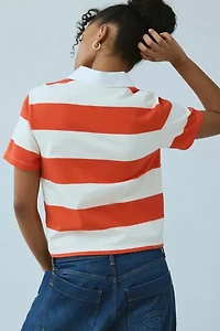 Starter Striped Short Sleeve Polo Shirt