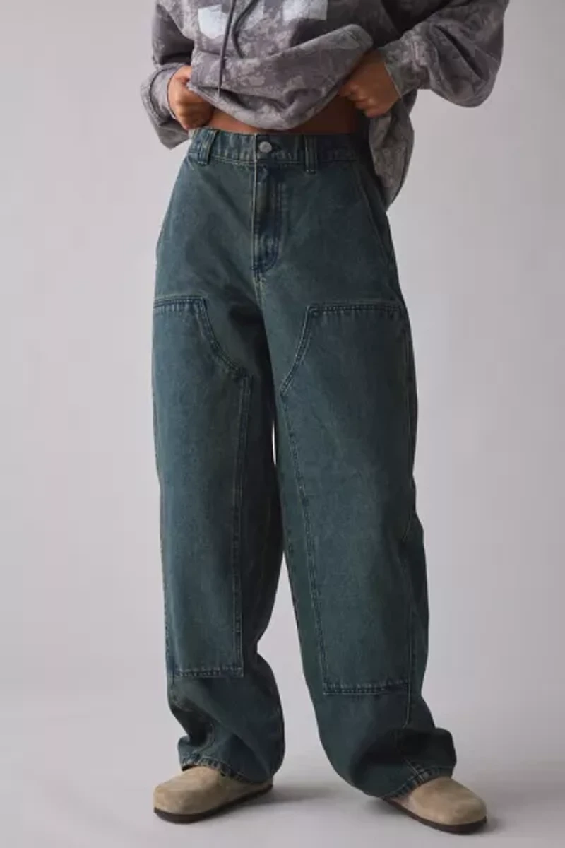 OBEY Leah III Baggy Double Knee Jeans