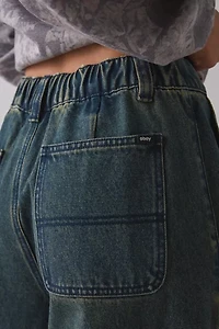OBEY Leah III Baggy Double Knee Jeans
