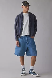 ReMADE By UO Acid Wash Zip-Up Hoodie Sweatshirt