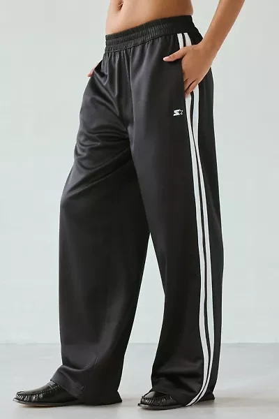 Starter Side-Stripe Wide-Leg Track Pant