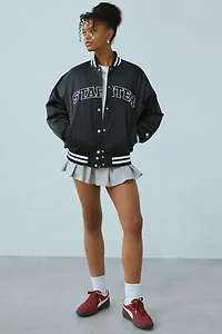 Starter Luxe Satin Varsity Jacket