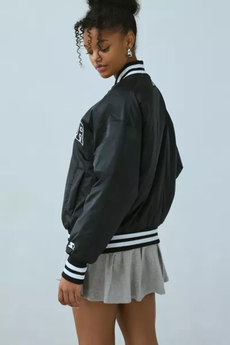 Starter Luxe Satin Varsity Jacket