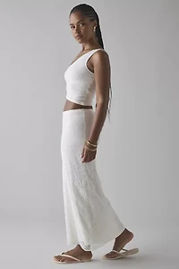 UO Harlow Lace Low-Rise Maxi Skirt