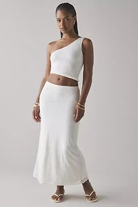 UO Harlow Lace Low-Rise Maxi Skirt