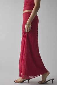 UO Harlow Lace Low-Rise Maxi Skirt