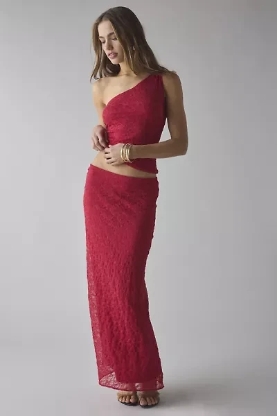 UO Harlow Lace Low-Rise Maxi Skirt