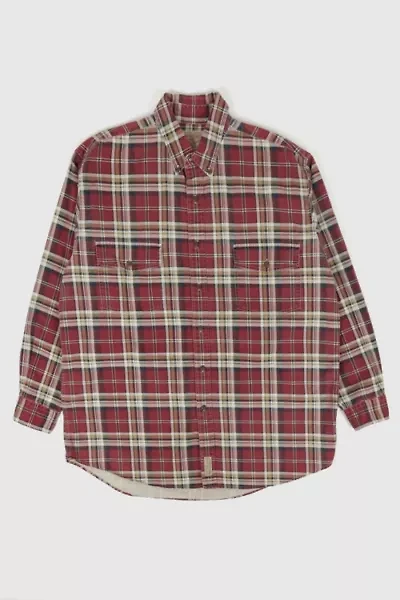Vintage Abercrombie Plaid Button-Down Shirt
