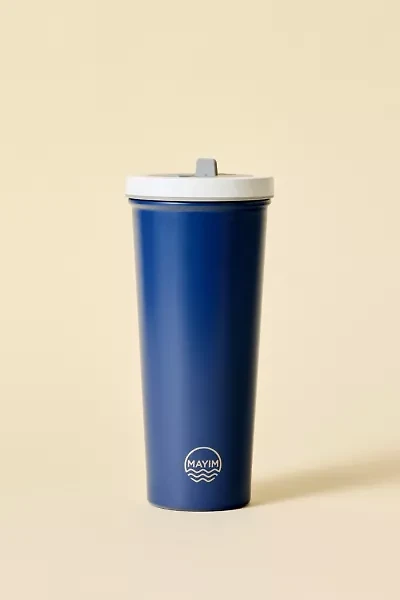 Mayim Color Block Flip Straw Tumbler