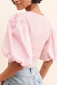 English Factory Ruched Blouse