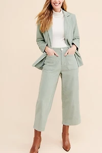 Charlie Holiday Sea Foam Wide Leg Pant