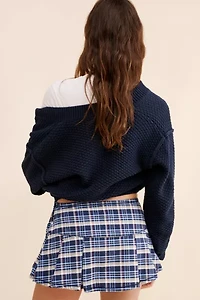 BDG Jesse Low Rise Pleated Mini Skirt