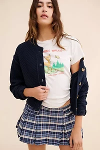 BDG Jesse Low Rise Pleated Mini Skirt