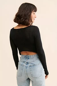 Cynthia Sparkle Flyaway Cardigan