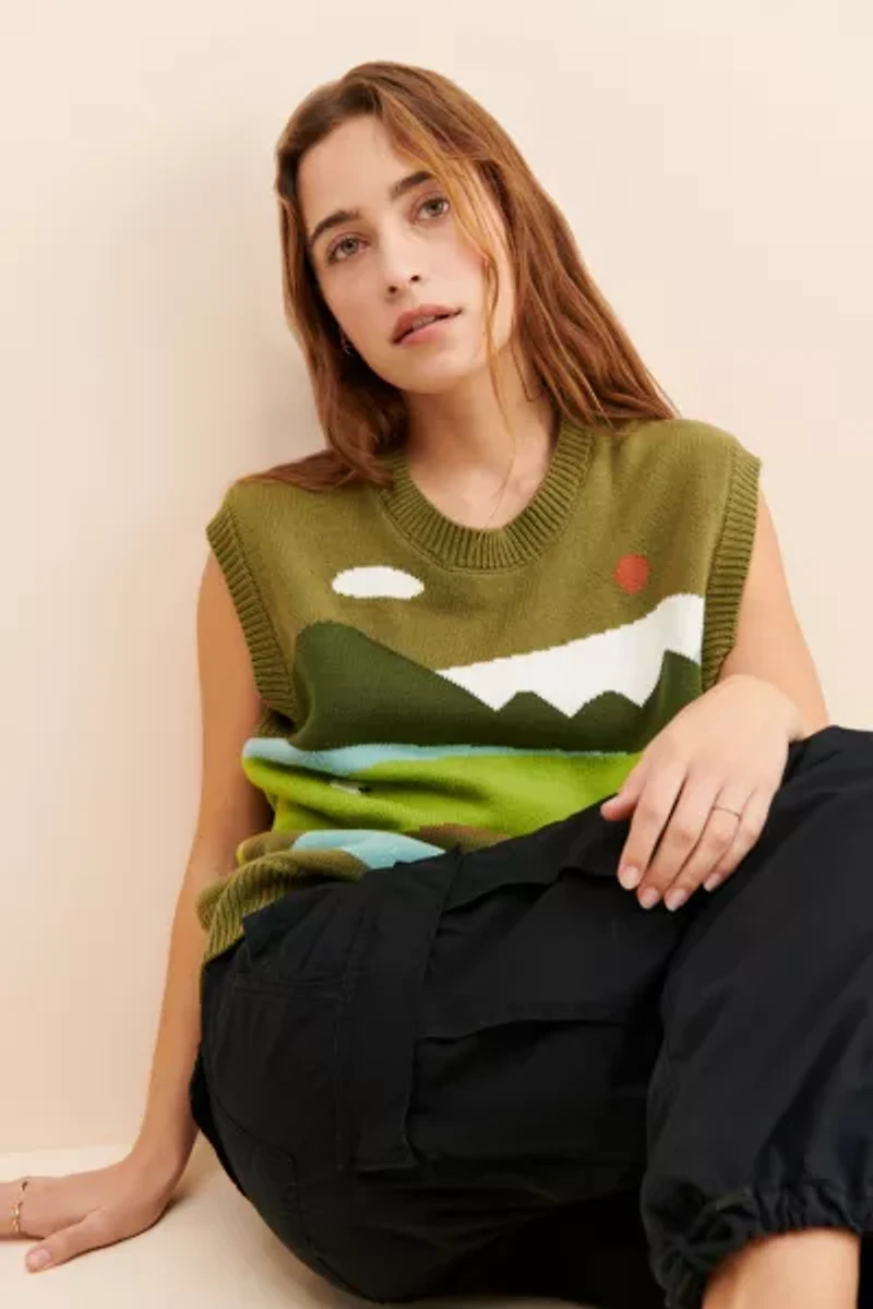 Kina And Tam Homestead Sweater Vest