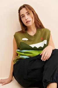 Kina And Tam Homestead Sweater Vest