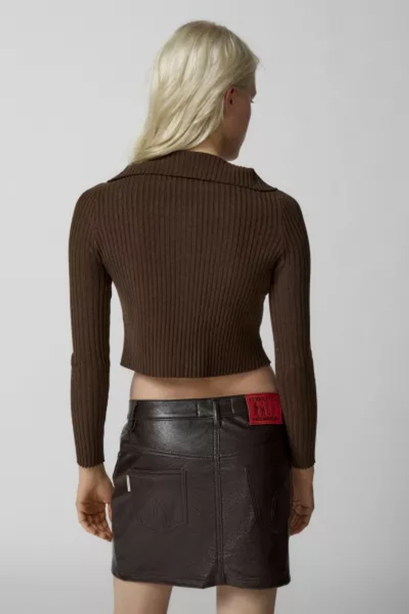 Auckland Cropped Flyaway Cardigan