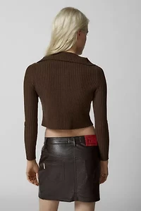 Auckland Cropped Flyaway Cardigan