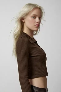 Auckland Cropped Flyaway Cardigan