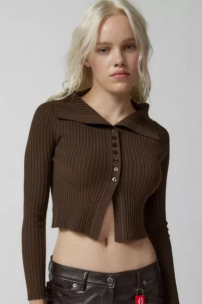 Auckland Cropped Flyaway Cardigan
