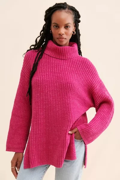 Tatum Turtleneck Tunic Sweater