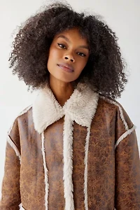 Leigh Fleece Oversized Jacket
