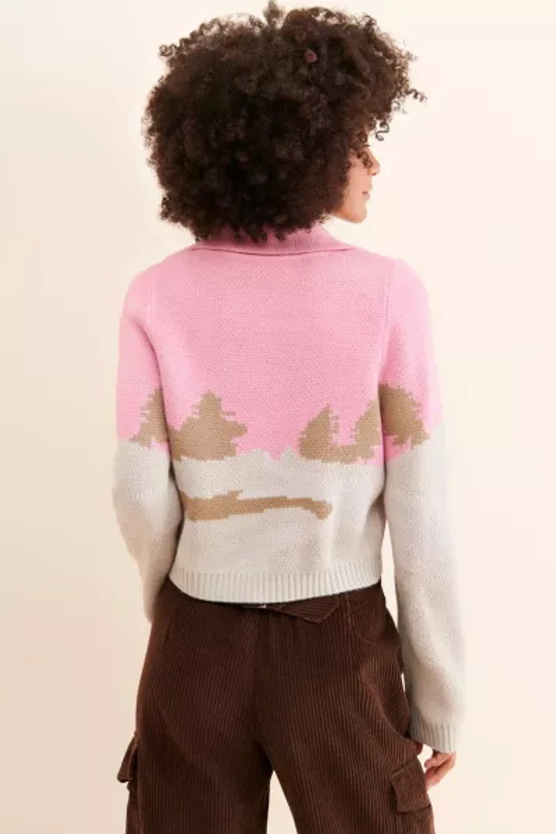 House of Sunny Daybreak Knit Cardigan