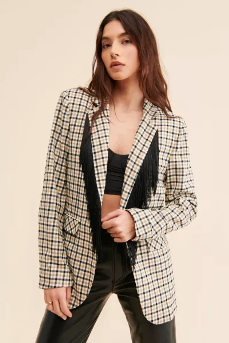Sister Jane Arthur Fringe Blazer