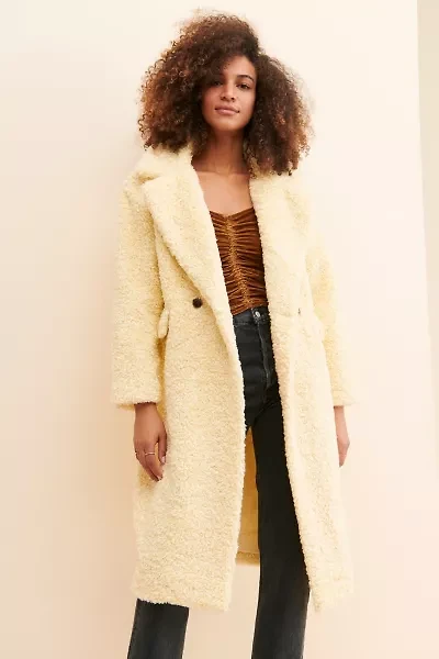 Glamorous Faux Fur Ladies Coat