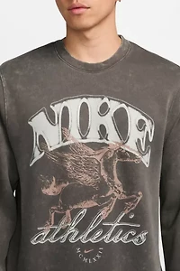 Nike Sportswear Club Graphic Crew Neck Sweatshirt