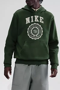 Nike Club Graphic Pullover Hoodie Sweatshirt