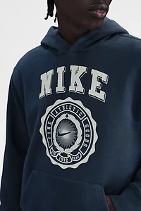 Nike Club Graphic Pullover Hoodie Sweatshirt