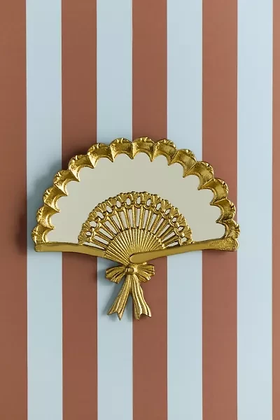 Regency Fan Shaped Wall Mirror