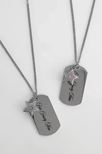 Five Fourty Nine Tag Chain Necklace