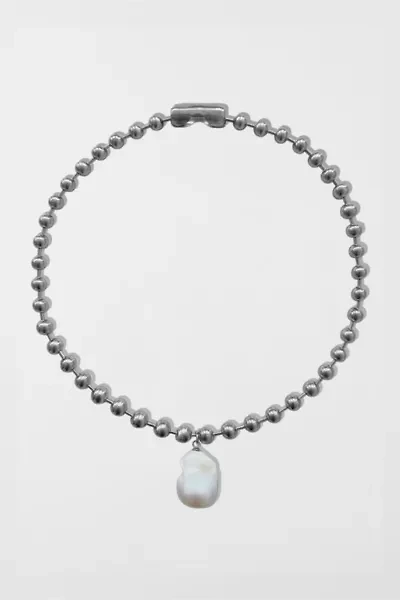 Five Fourty Nine Sloane Baroque Pearl Ball Bead Necklace